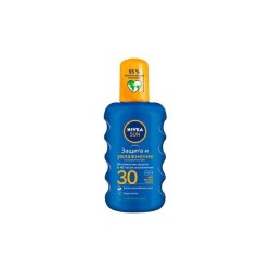 Спрей солнцезащитный Nivea Сан Защита и увлажнение SPF 30 200 мл