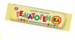 Гематоген Гематогенка витаминная в глазури 40 г